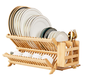 Bamboo Dish Drying Rack