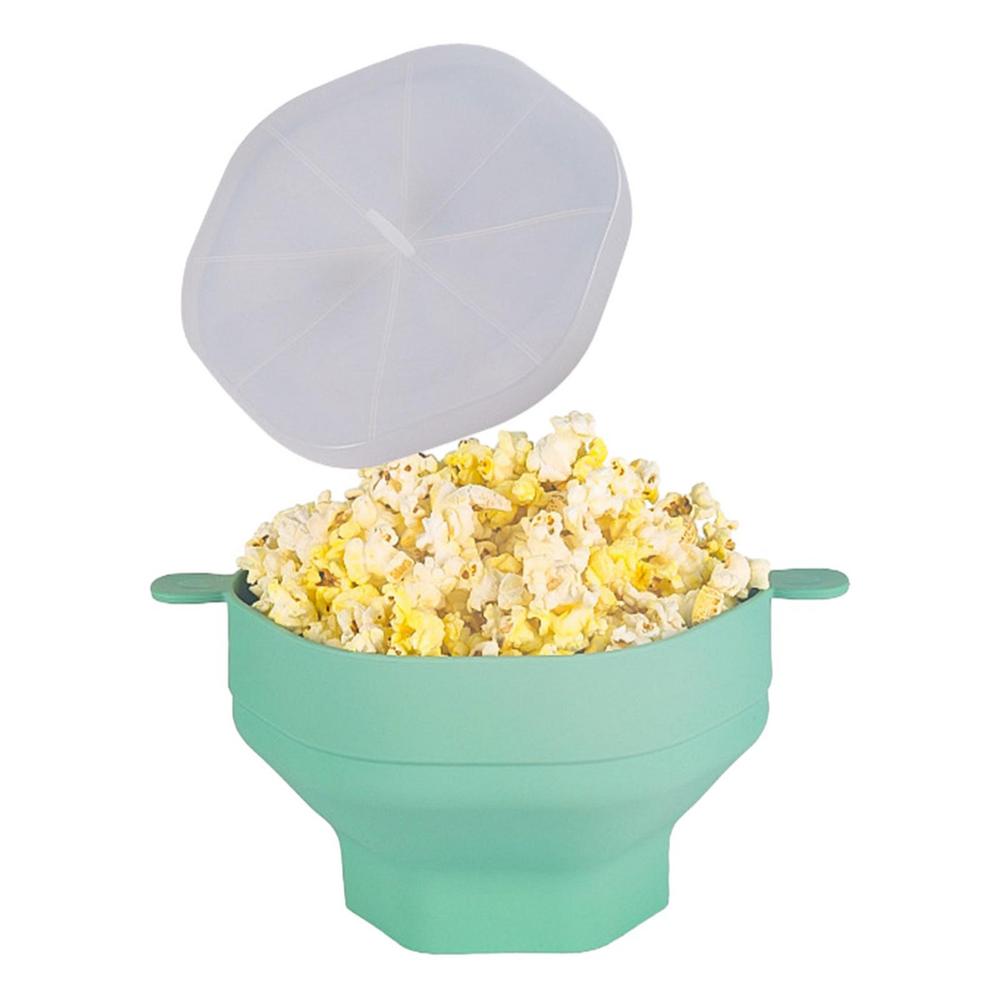 Popcorn Silicone Bowl With Lid